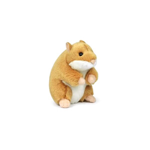 Peluche Hamster multicolore 17 cm