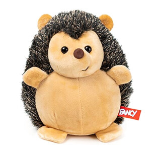 Peluche Hérisson brun beige noir 24 cm