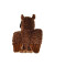 Peluche Hibou brun 30 cm - miniature variant 1