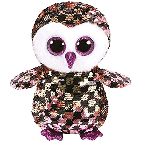 Peluche Hibou multicolore 23 cm