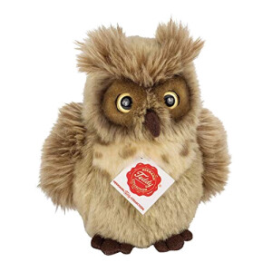 Peluche Hibou grisgris-brun 16 cm