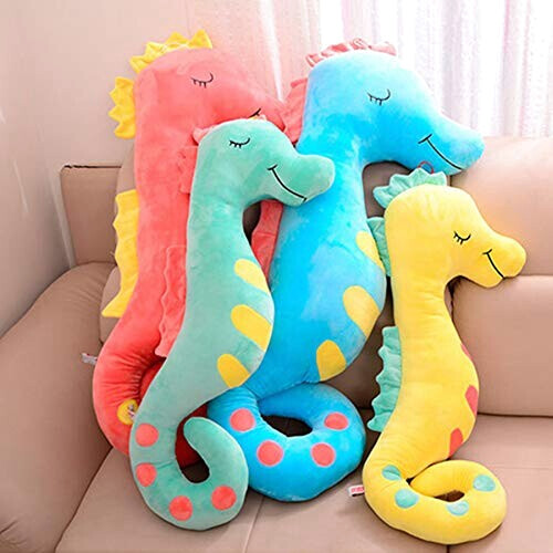 Peluche Hippocampe bleu 60 cm variant 3 