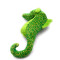 Peluche Hippocampe vert 23 cm - miniature variant 1