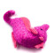 Peluche Hippocampe rose 23 cm - miniature variant 2