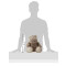 Peluche Hippopotame gris 32 cm - miniature variant 6