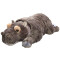 Peluche Hippopotame np - gris 42 cm - miniature