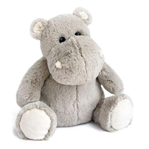 Peluche Hippopotame gris 25 cm