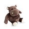 Peluche Hippopotame marron 23 cm - miniature variant 3