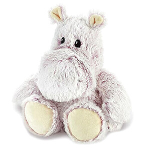 Peluche Hippopotame rose 30x28 cm