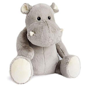 Peluche Hippopotame gris