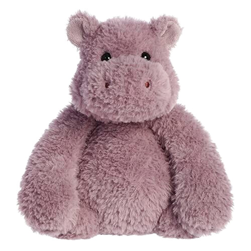 Peluche Hippopotame mauve 27 cm
