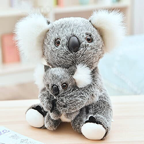 Peluche Koala gris 28 cm