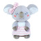 Peluche Koala gris/rose 22 cm - miniature variant 1