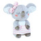 Peluche Koala gris/rose 22 cm - miniature variant 2