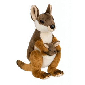 Peluche Kangourou multicolore 19 cm