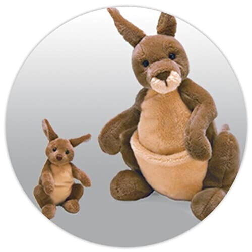 Peluche Kangourou marron 26 cm variant 0 