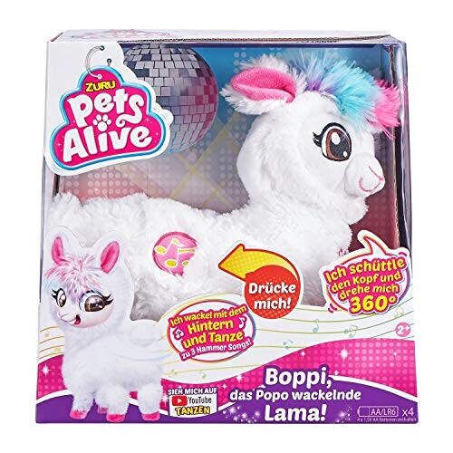 Peluche Lama blanc variant 7 