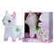 Peluche Lama blanc 30 cm - miniature