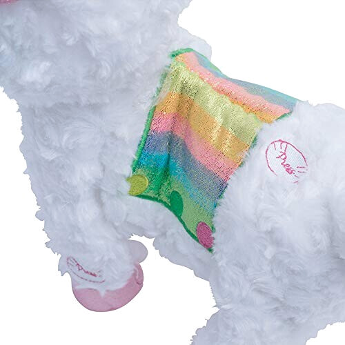 Peluche Lama blanc 30 cm variant 2 