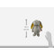 Peluche Lapin gris - miniature variant 7