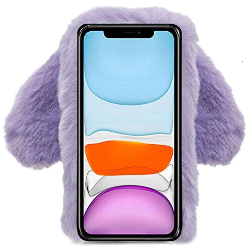 Peluche Lapin violet 15 cm variant 1 