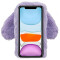 Peluche Lapin violet 15 cm - miniature variant 2