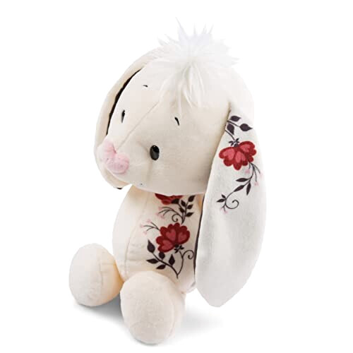 Peluche Lapin blanc/noir 35 cm variant 0 