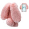 Peluche Lapin rose 10 cm - miniature
