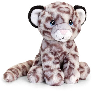 Peluche Léopard beige 18 cm