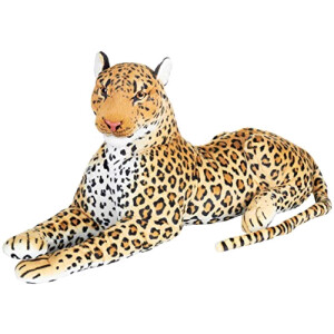 Peluche Léopard marron 110 cm