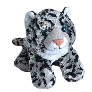 Peluche Léopard des neiges 18 cm