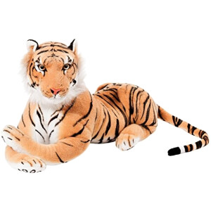 Peluche Léopard marron 75 cm