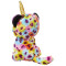Peluche Léopard multicolore 15 cm - miniature variant 1
