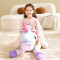 Peluche Licorne multicolore 110 cm - miniature variant 3