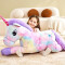 Peluche Licorne multicolore 110 cm - miniature variant 4