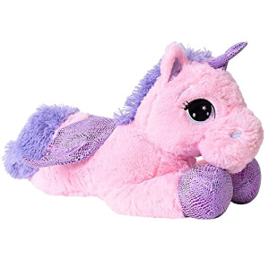 Peluche Licorne roseviolet 45x15 cm