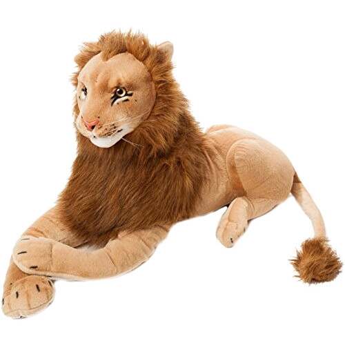 Peluche Lion marron 110 cm