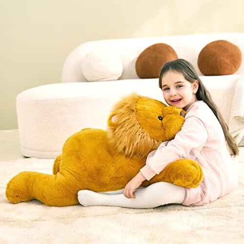 Peluche Lion marron 78 cm variant 0 