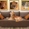 Peluche Lion 80x34 cm - miniature variant 5