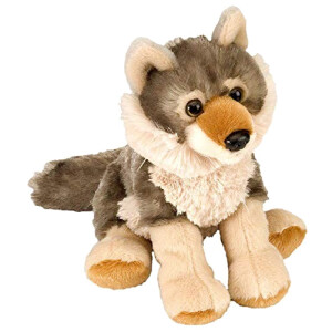 Peluche Loup gris 20 cm