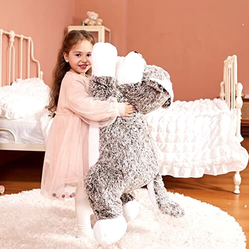 Peluche Loup marron 78 cm variant 1 