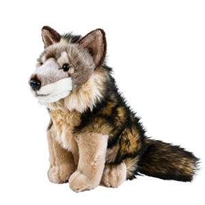 Peluche Loup grisgris-brun 40 cm