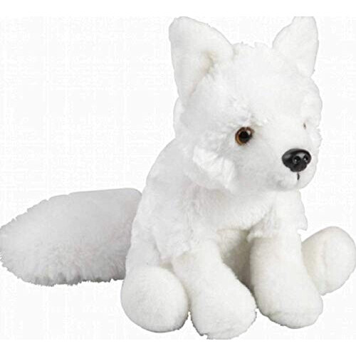 Peluche Loup blanc 18 cm