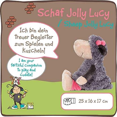 Peluche Mouton jolly lucy 25 cm variant 1 