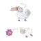 Peluche Mouton blanc - miniature variant 3
