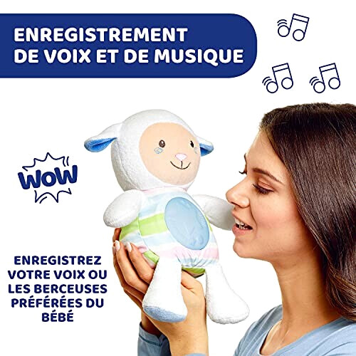 Peluche Mouton bleu variant 3 