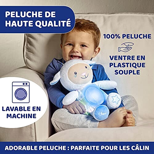 Peluche Mouton bleu variant 5 