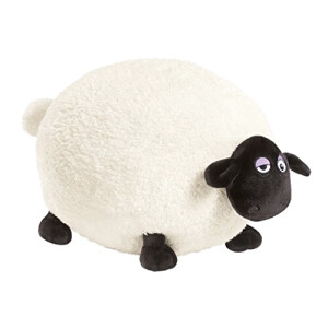 Peluche Mouton noir / blanc 30 cm