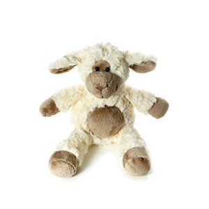 Peluche Mouton blanc 36x19 cm