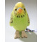 Peluche Perruche - Oiseau - vert-jaune 13 cm - miniature variant 3